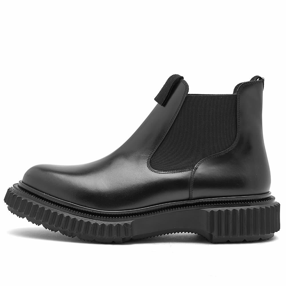 Adieu Men's Type 191 Low Chunky Chelsea Boot in Black Adieu
