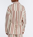 SIR Alva striped cotton shirt