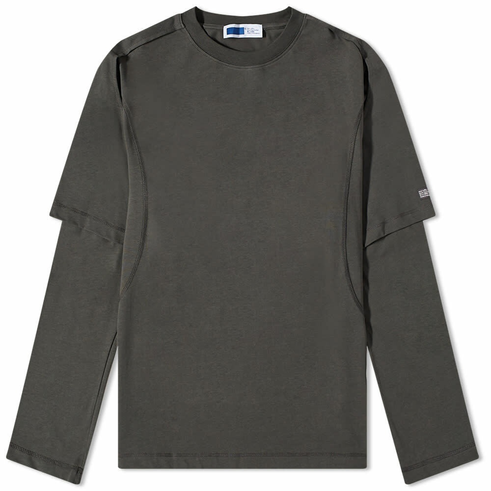 Photo: AFFIX Men's Dual Sleeve T-Shirt in Soft Black