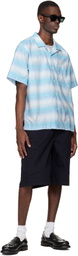 nanamica Navy Ripstop Cargo Shorts