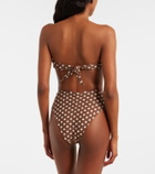 Montce Vivian Paula polka-dot bikini bottoms