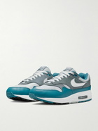 Nike - Air Max 1 SC Suede, Mesh and Leather Sneakers - Gray