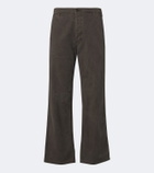 The Row Ramil cotton wide-leg pants