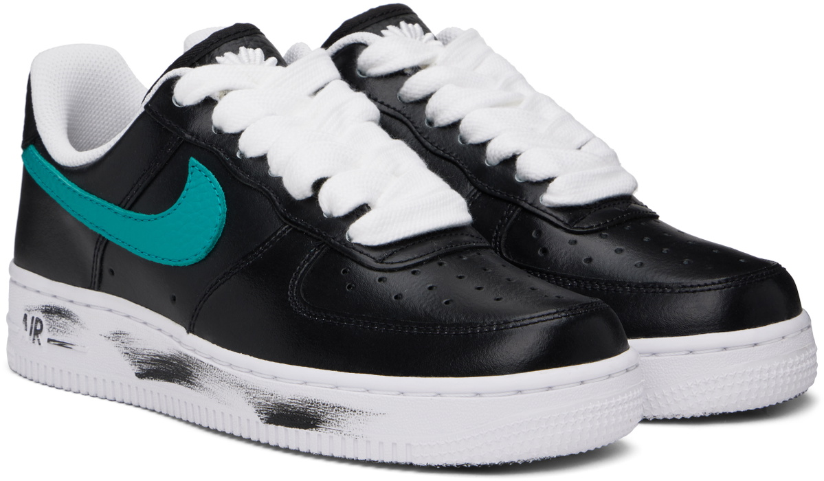 Nike Black & Multicolor PEACEMINUSONE Edition Air Force 1 