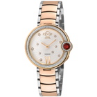 GV2 by Gevril Perugia Quartz White Dial Ladies Watch 14704B
