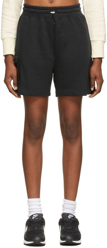 Photo: Nike Black Swoosh NSW Shorts