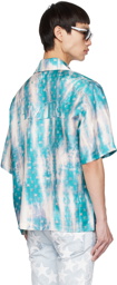 AMIRI Blue Paisley Shirt