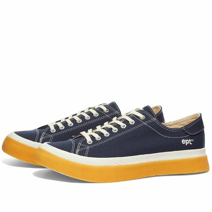 Photo: East Pacific Trade Men's Dive Layer Sneakers in Navy/White/Gum