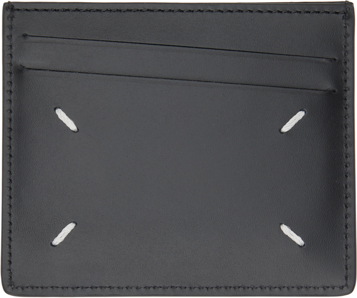 Maison Margiela Silver Slim Gap Card Holder Maison Margiela
