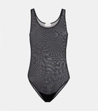 Magda Butrym Semi-sheer scalloped bodysuit