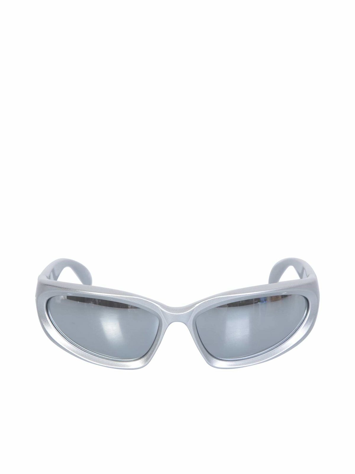 Balenciaga Blue Dynamo Rectangle Sunglasses Balenciaga