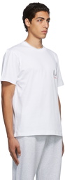 Casablanca White Grand Prix Print T-Shirt