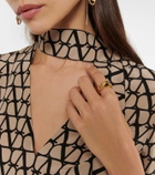 Valentino Rockstud chain ring