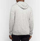 Theory - Lievos Mélange Cashmere Zip-Up Hoodie - Gray