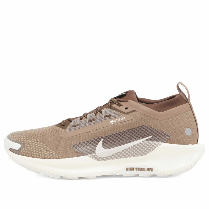 Photo: Nike Men's Reactx Pegasus Trail 5 GTX SP Sneaker in Brown/Moon/Phantom