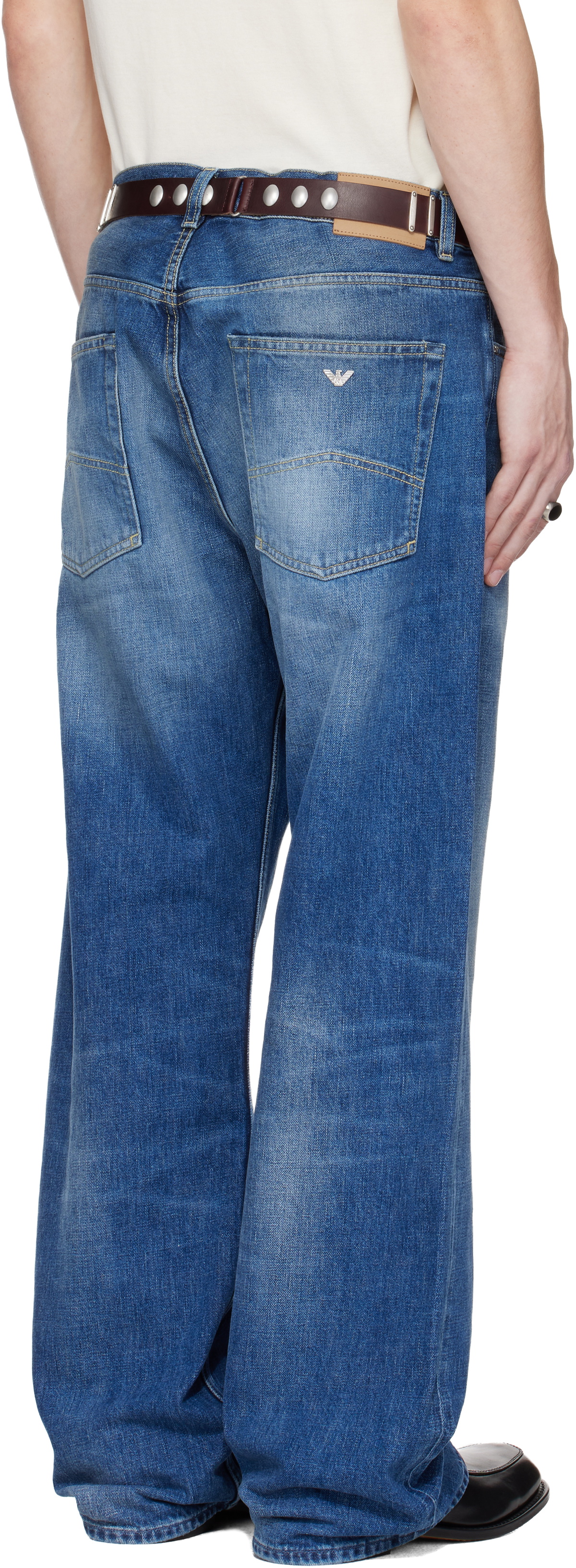 パンツ Our Legacy Emporio Armani TERZO CUT JEAN Our Legacy - Terzo Cut Ciclista Wash