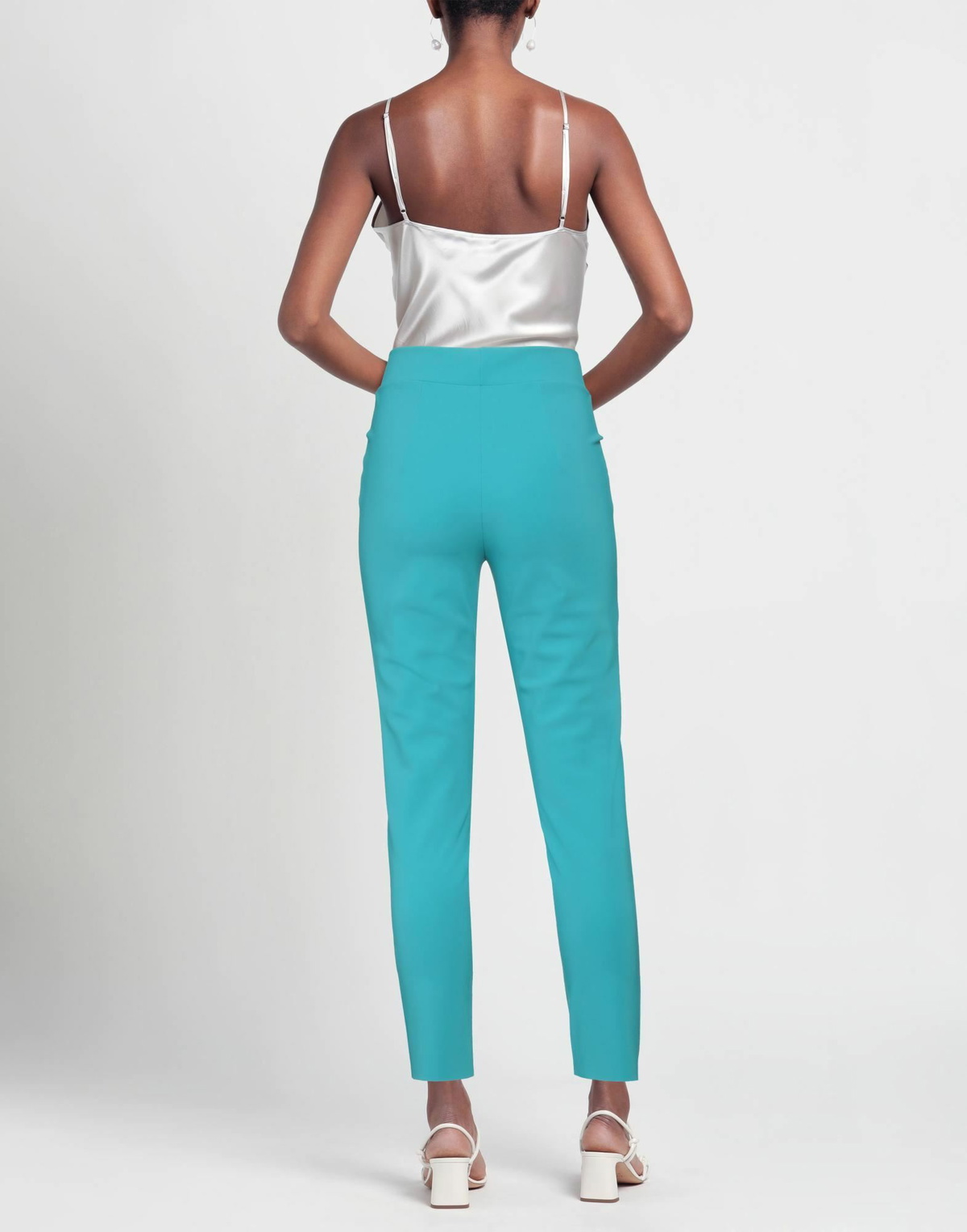 Chiara Boni La Petite Robe Womens Pants Turquoise