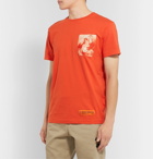 Heron Preston - Printed Cotton-Jersey T-Shirt - Orange