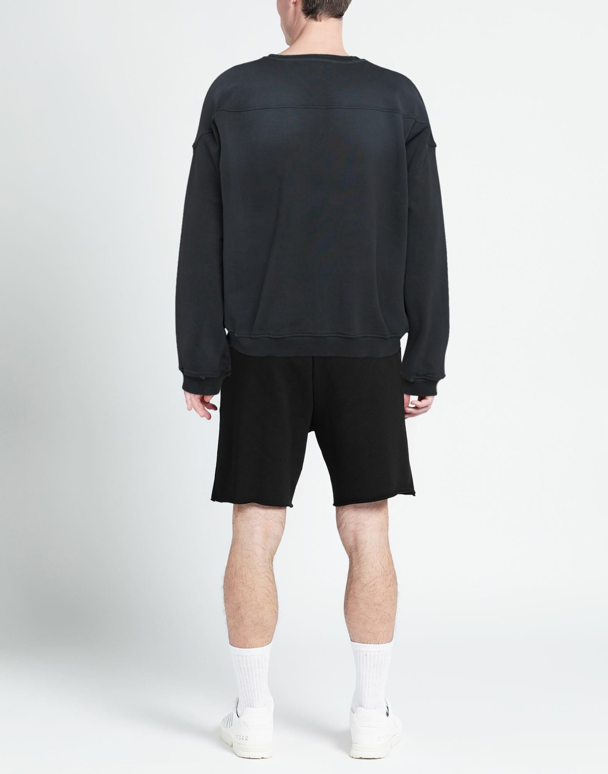 Guess Mens Sweatshirt in Black
