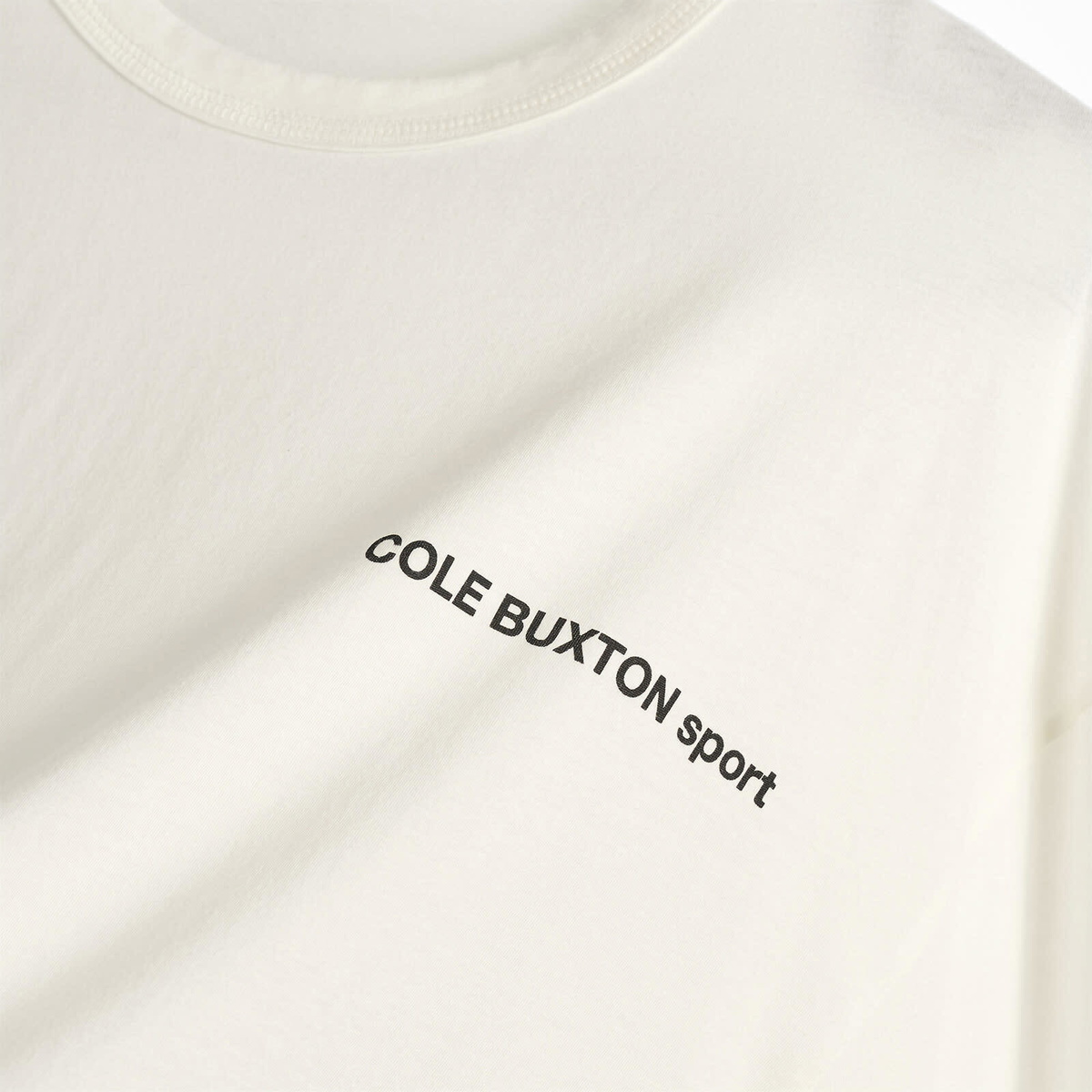 Cole Buxton Men's Sport Long Sleeve in Vintage Whitalye