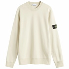 Stone Island Men's Garment Dyed Crew Sweatshirt in Plaster