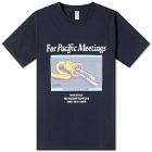 Reception Men's Pacific T-Shirt in Dark Navy