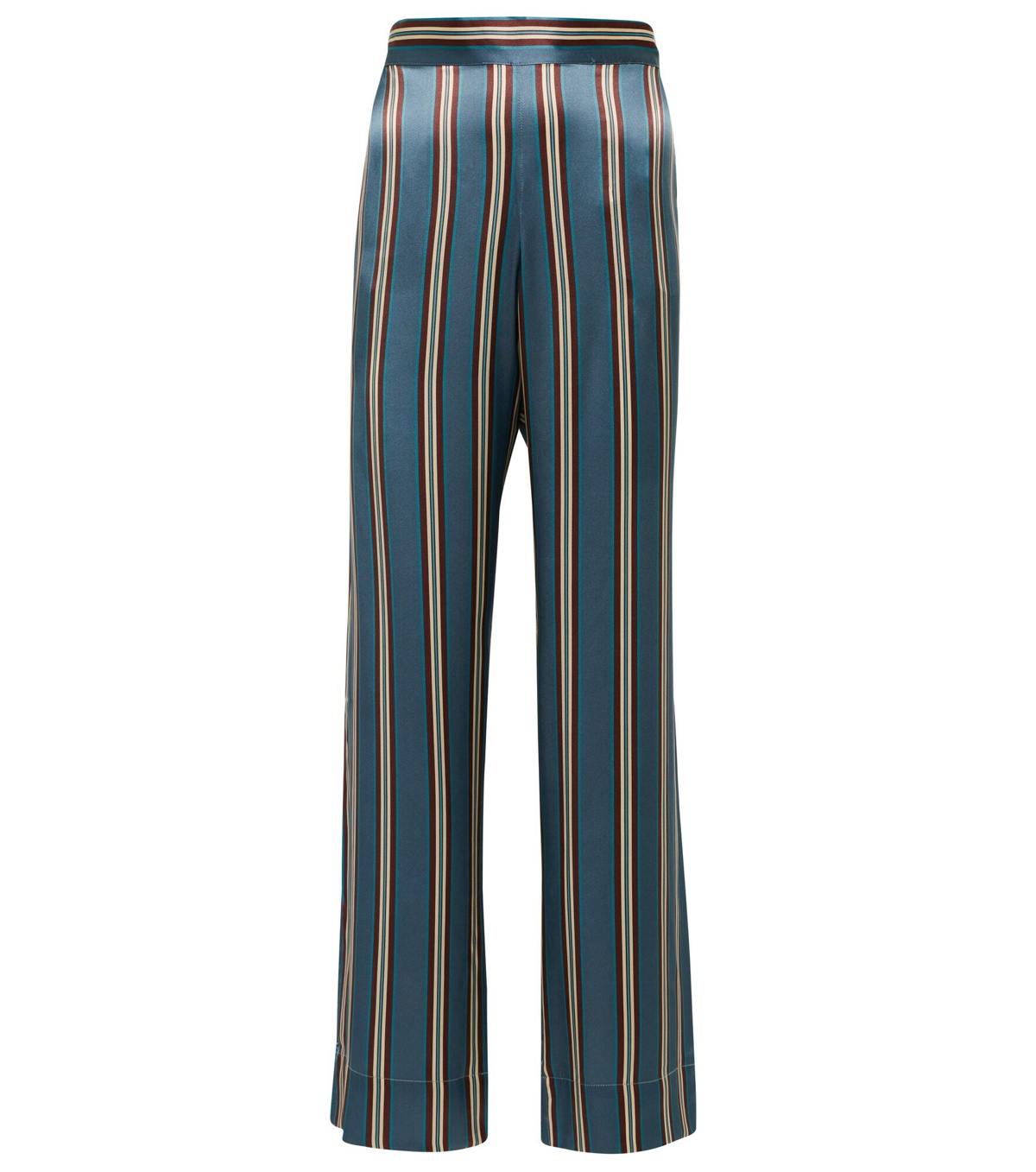 Asceno - London striped silk pajama pants ASCENO