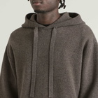 Studio Nicholson Men's Copecashmere Hoodie in Mouse