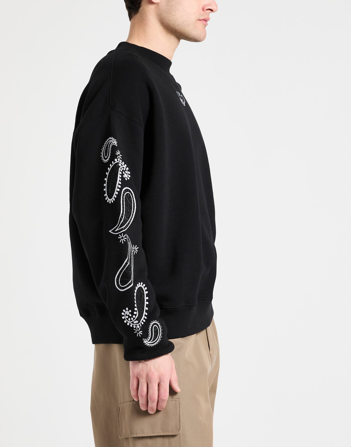 Off-white Mens Sweatshirt in Black