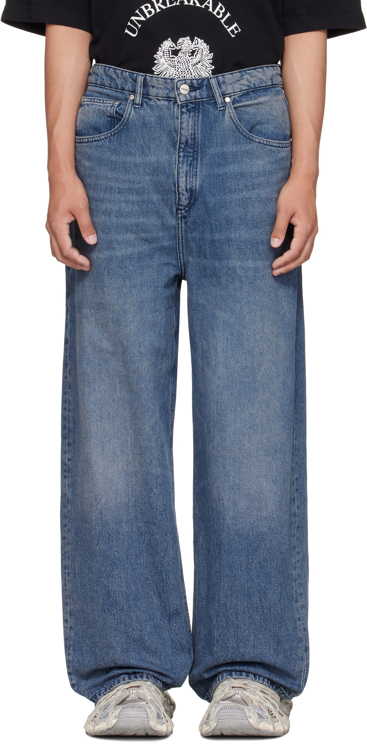 Han Kjobenhavn Blue Baggy Jeans
