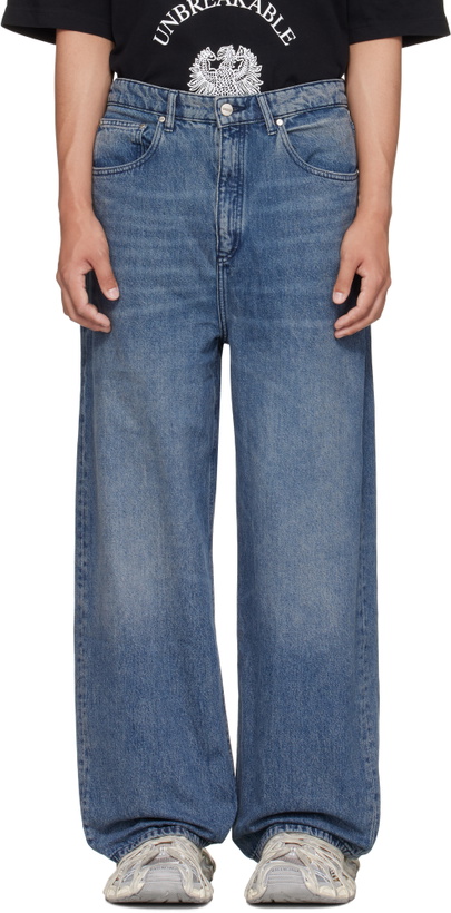 Photo: Han Kjobenhavn Blue Baggy Jeans