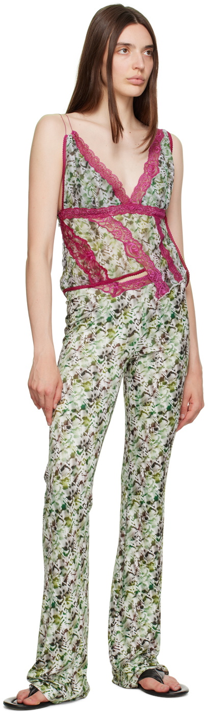 VAILLANT Multicolor Twisted Seashell Deconstructed Camisole