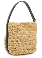 Toteme Belted Small Paper Raffia Tote - Natural - One Size