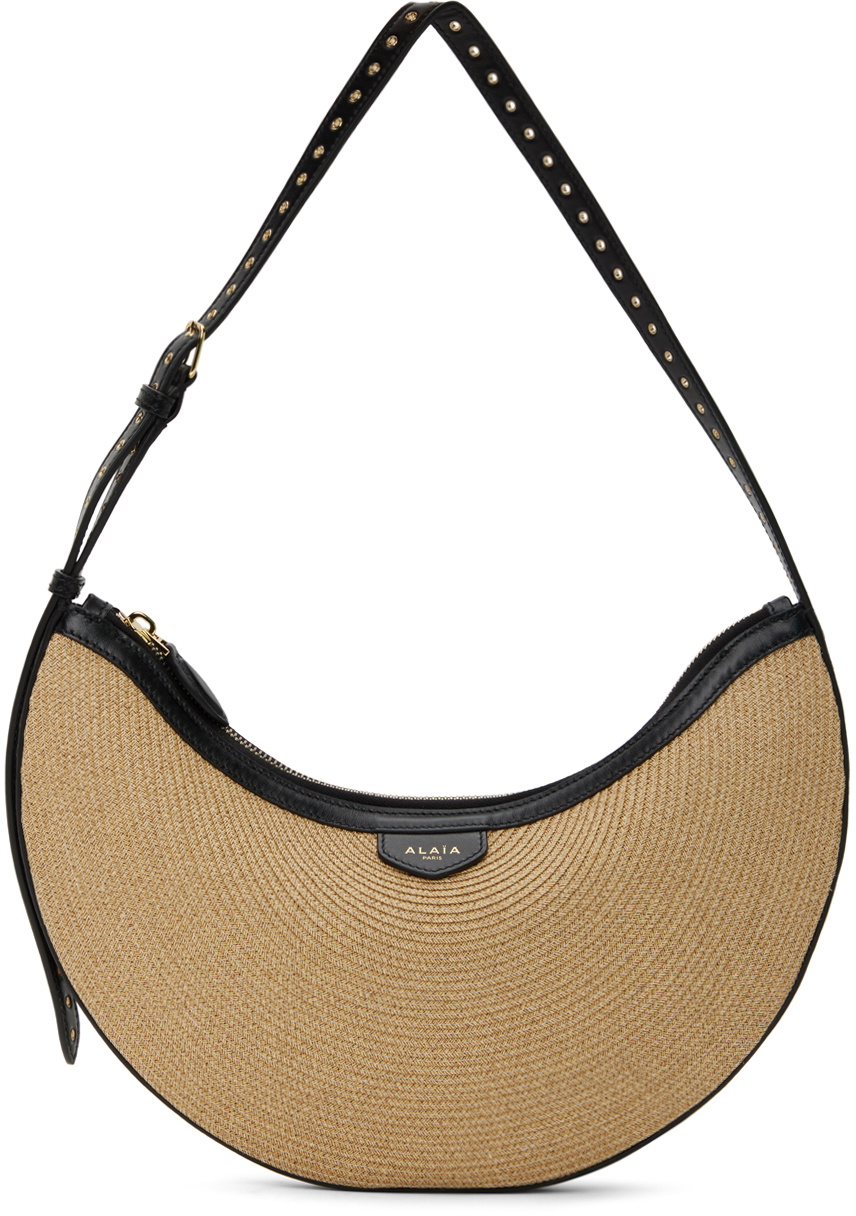 ALAÏA Beige One Piece Demi Lune Bag