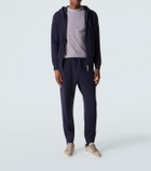 Brunello Cucinelli Ribbed-knit cashmere zip-up cardigan