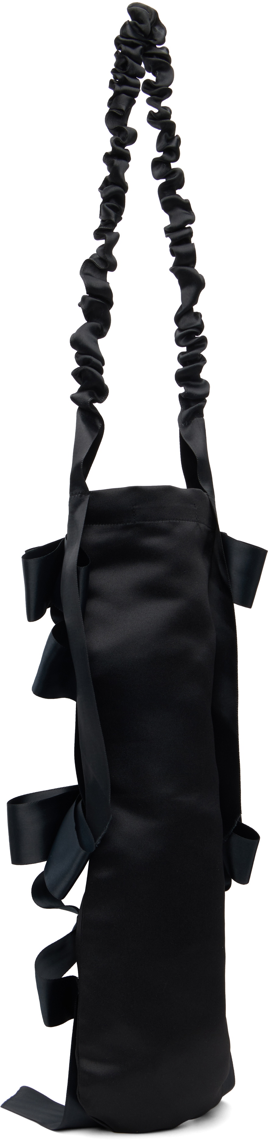 Gohar World Black Baguette Bag