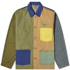 Human Made Men's Crazy Coverall Jacket in Olive Drab