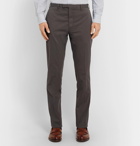 Boglioli - Grey Slim-Fit Cotton-Blend Twill Suit Trousers - Gray