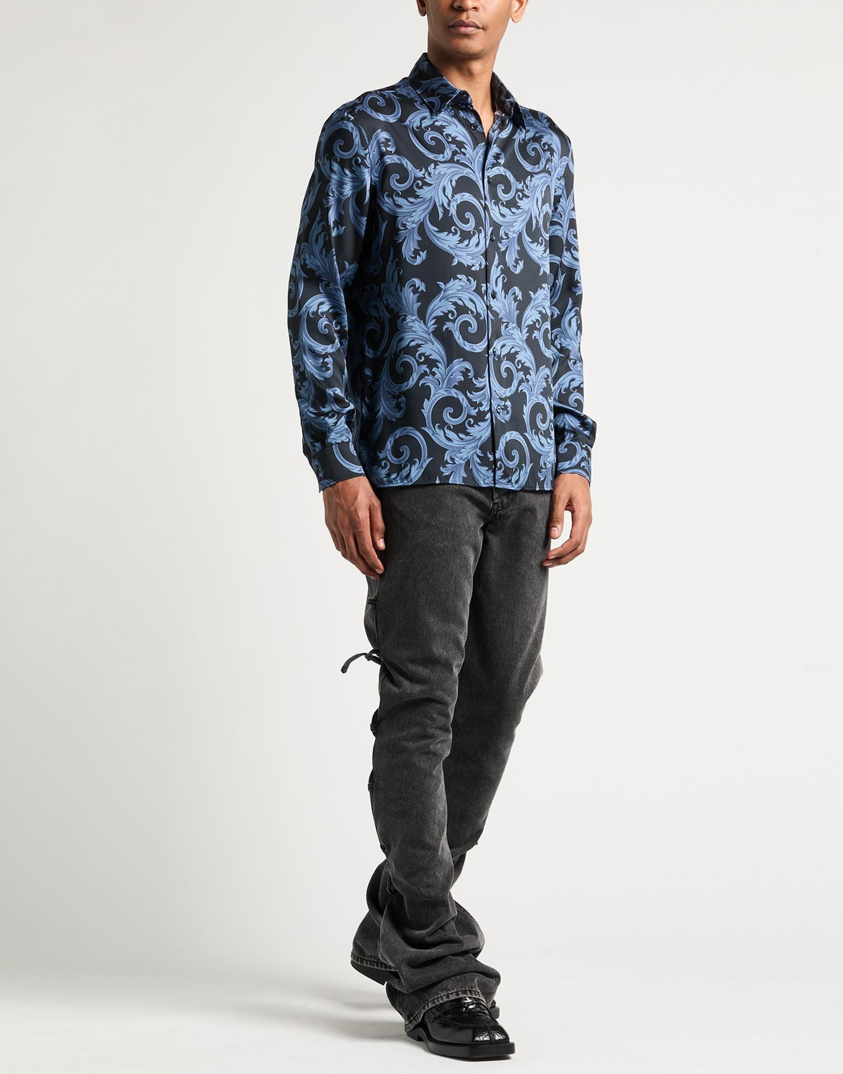 Versace Mens Shirt in Black