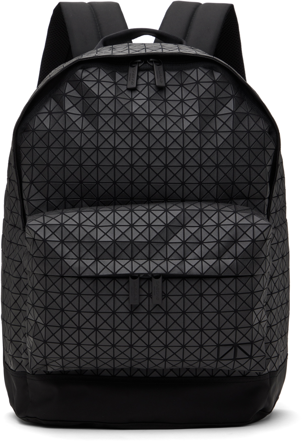 BAO BAO ISSEY MIYAKE Gunmetal Daypack Backpack