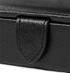 WOLF - Blake Full-Grain Leather Cufflink Case - Black
