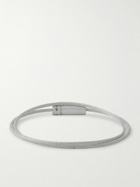 Le Gramme - 9g Double Turn Polished Recycled-Sterling Silver Cable Bracelet - Silver