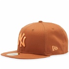 New Era NY Yankees League Essential 59Fifty Cap in Orange
