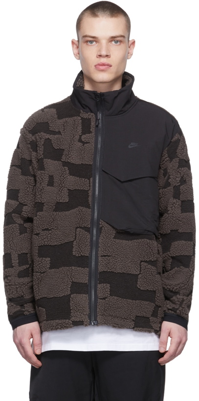 Photo: Nike Black & Brown Sportswear Therma-FIT Jacket