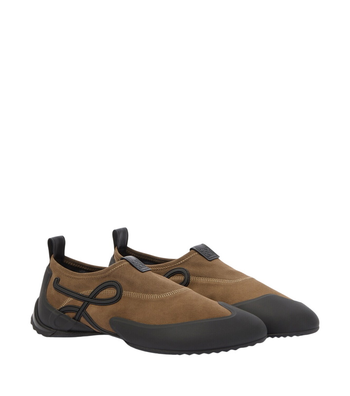 Photo: Loewe Grip Aqua suede slip-on shoes