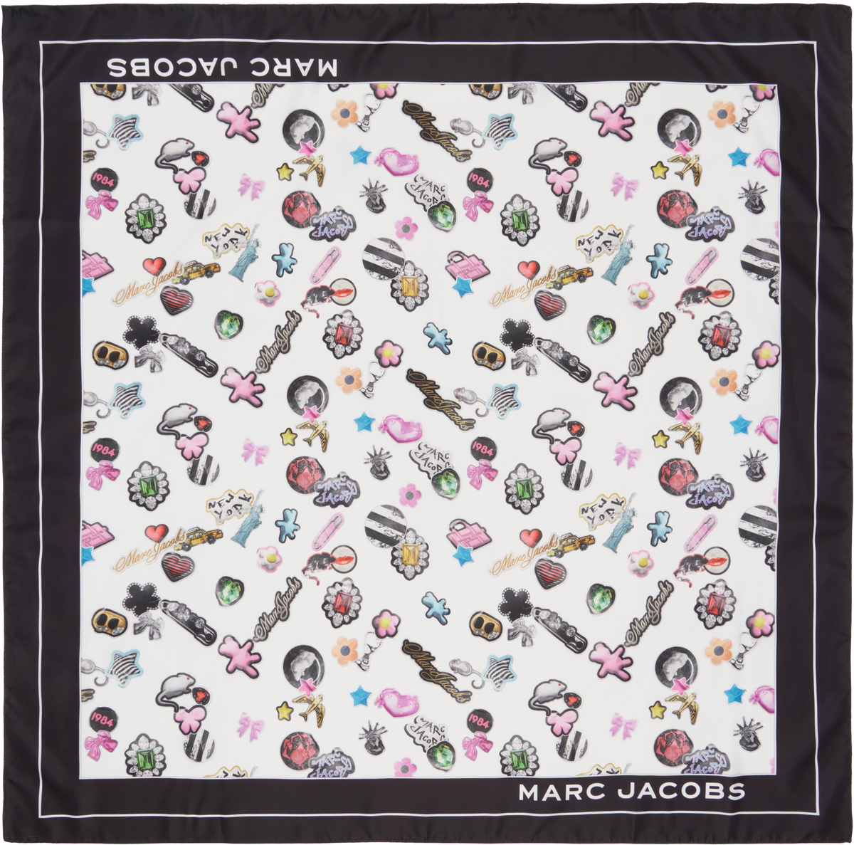 スカーフ Marc Jacobs The Monogram Knit Scarf Marc Jacobs The Monogram Knit Scarf Marc Jacobs