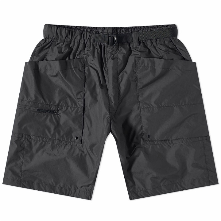 Photo: Goldwin Men's Rip-Stop Cargo Shorts in Black