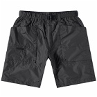 Goldwin Men's Rip-Stop Cargo Shorts in Black