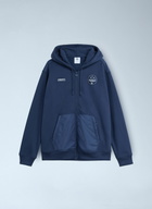 adidas Logo Motif Hooded Sweatshirt