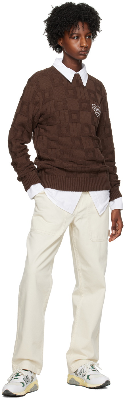 Palmes Brown Love Sweater
